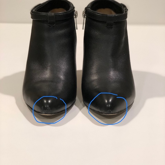 COACH ‘Yalena’ Black Leather Bootie Size 7.5 B - Picture 3 of 8